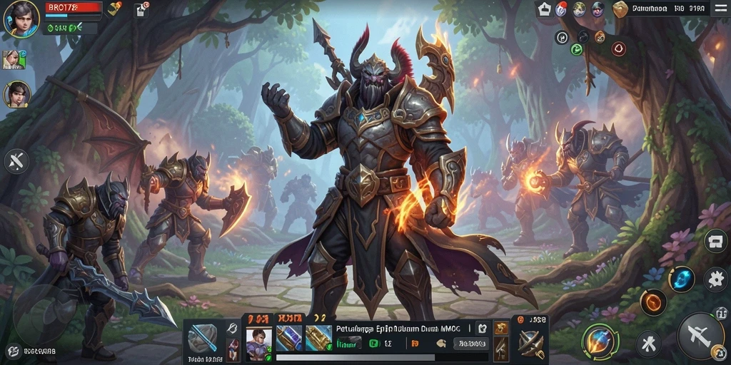 Tangkapan layar utama dari gameplay mendebarkan di BRO178.