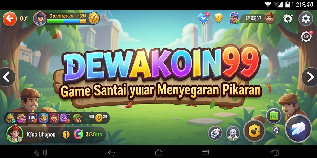 Screenshot gameplay DEWAKOIN99 yang menampilkan keseruan bermain.