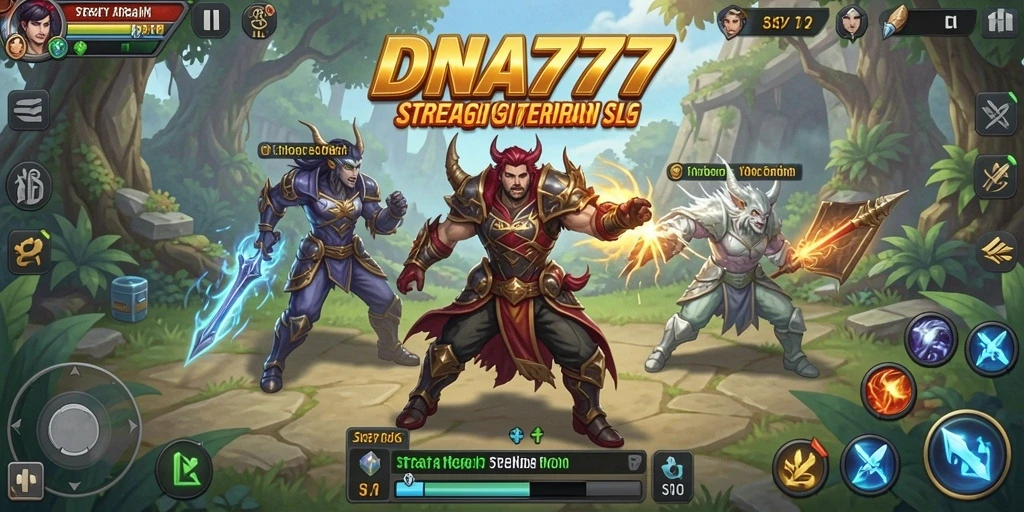 Tampilan gameplay strategi yang mendalam di DNA777.