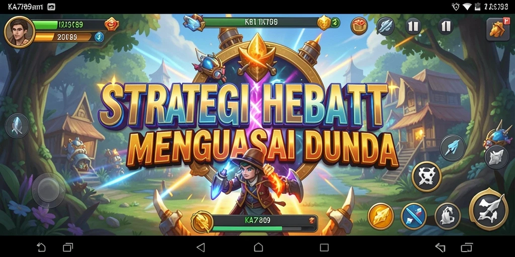 Tampilan gameplay strategi yang mendebarkan dalam KA789.