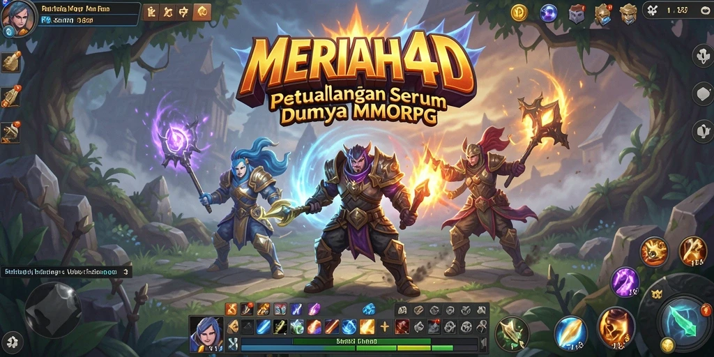 Tampilan gameplay di MERIAH4D dengan aksi seru dan grafis yang menawan.