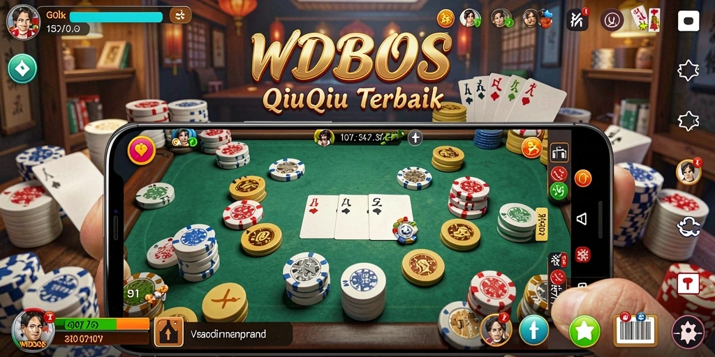 Tampilan gameplay seru dari WDBOS di QiuQiu.